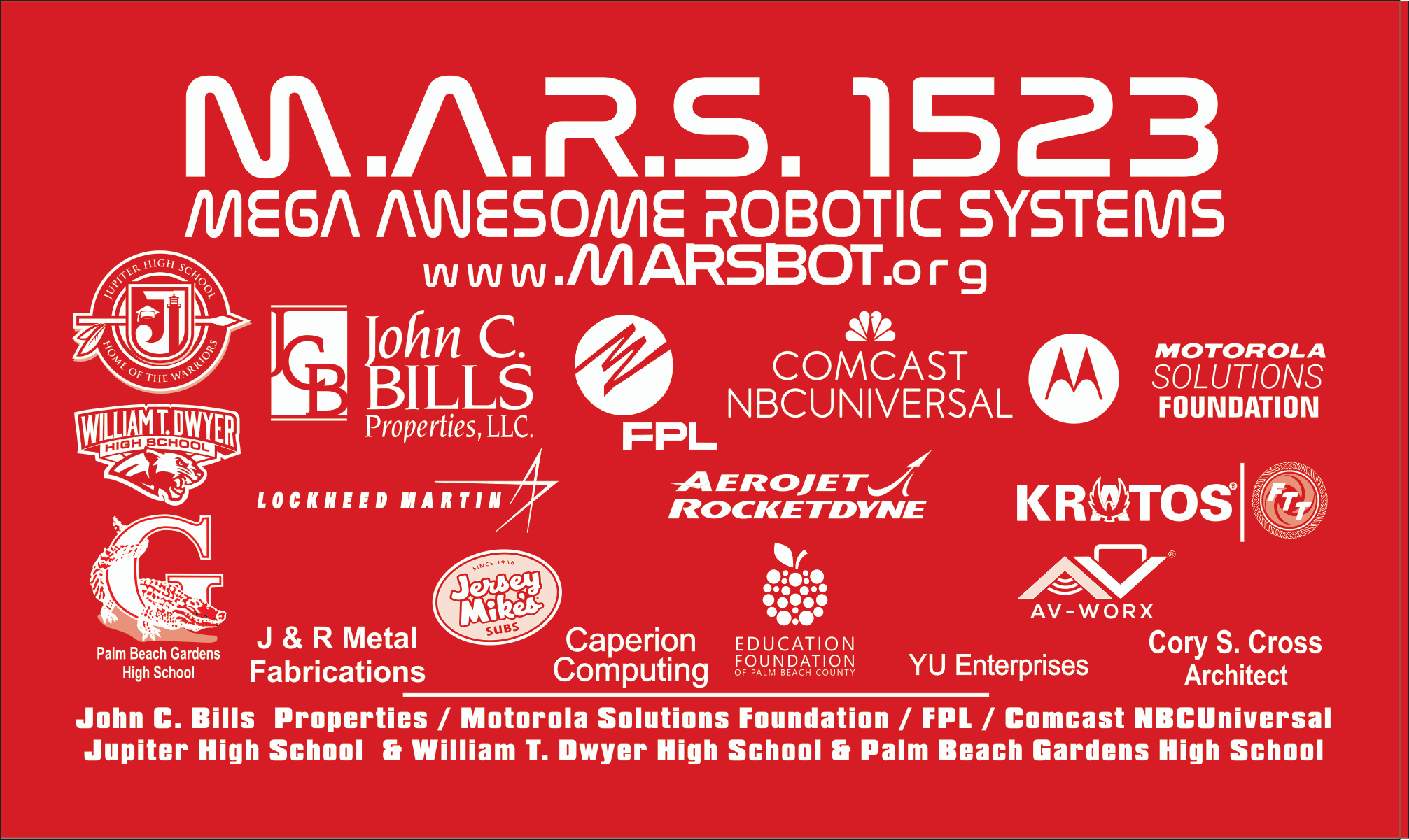 MARS Sponsor Board